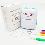 Impressora Portátil Mini Pocket: Impressão Térmica Sem Tinta