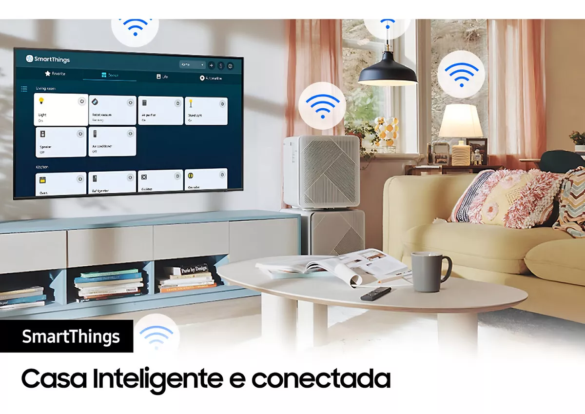 Descubra as vantagens da Smart TV Samsung Business 65’’ 4K UHD: imagem incrível, funcionalidade inteligente e design sofisticado para casa ou empresa - Ki Promo