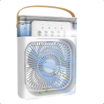 Ventilador 03 em 01: Iluminação, Umidificador e Climatizador