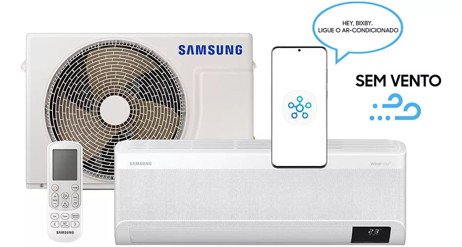 Ar Condicionado Samsung WindFree 12000 BTUs com Tecnologia Inverter - Ki Promo