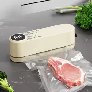 Seladora Portátil USB: Mantenha Seus Alimentos Frescos e Evite Desperdícios!