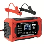 Carregador Inteligente de Bateria 12V 6A: Potência e Segurança para Seu Veículo