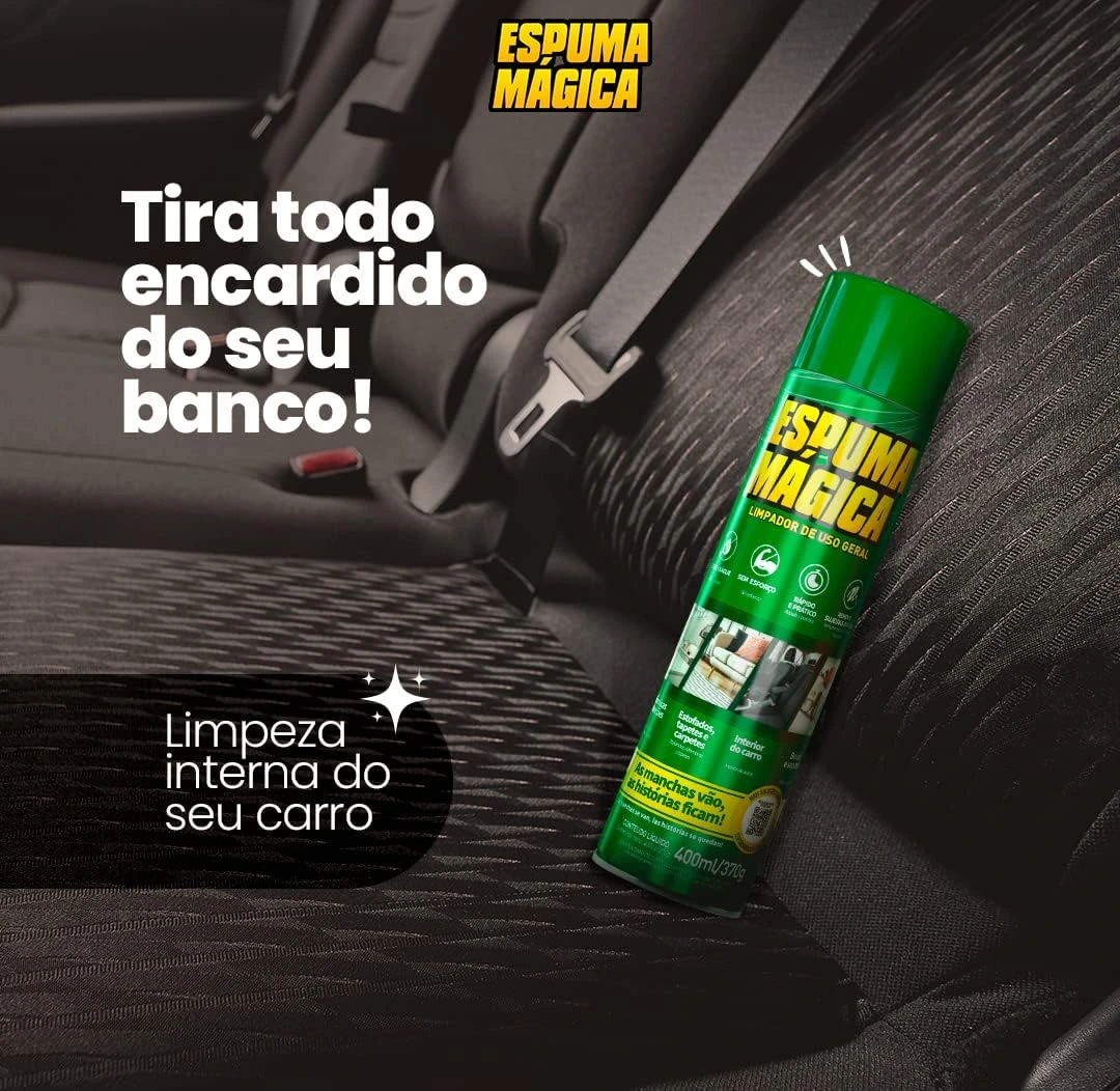 Espuma Mágica Proauto: O Melhor Limpador Multiuso