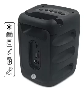 Caixa de Som Bluetooth Grasep: Potência e Conectividade em um Dispositivo Compacto